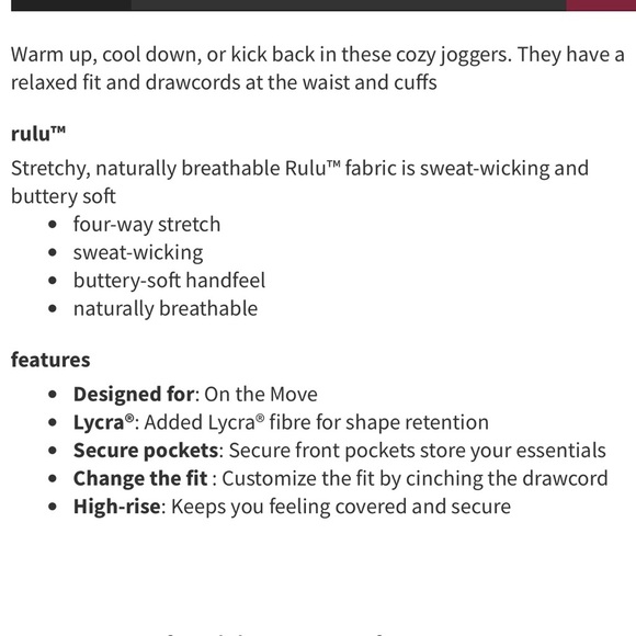 Lululemon 🍋 Ready to Rulu Jogger Cinch Color: Heathered Silver Drop - Picture 2 of 15